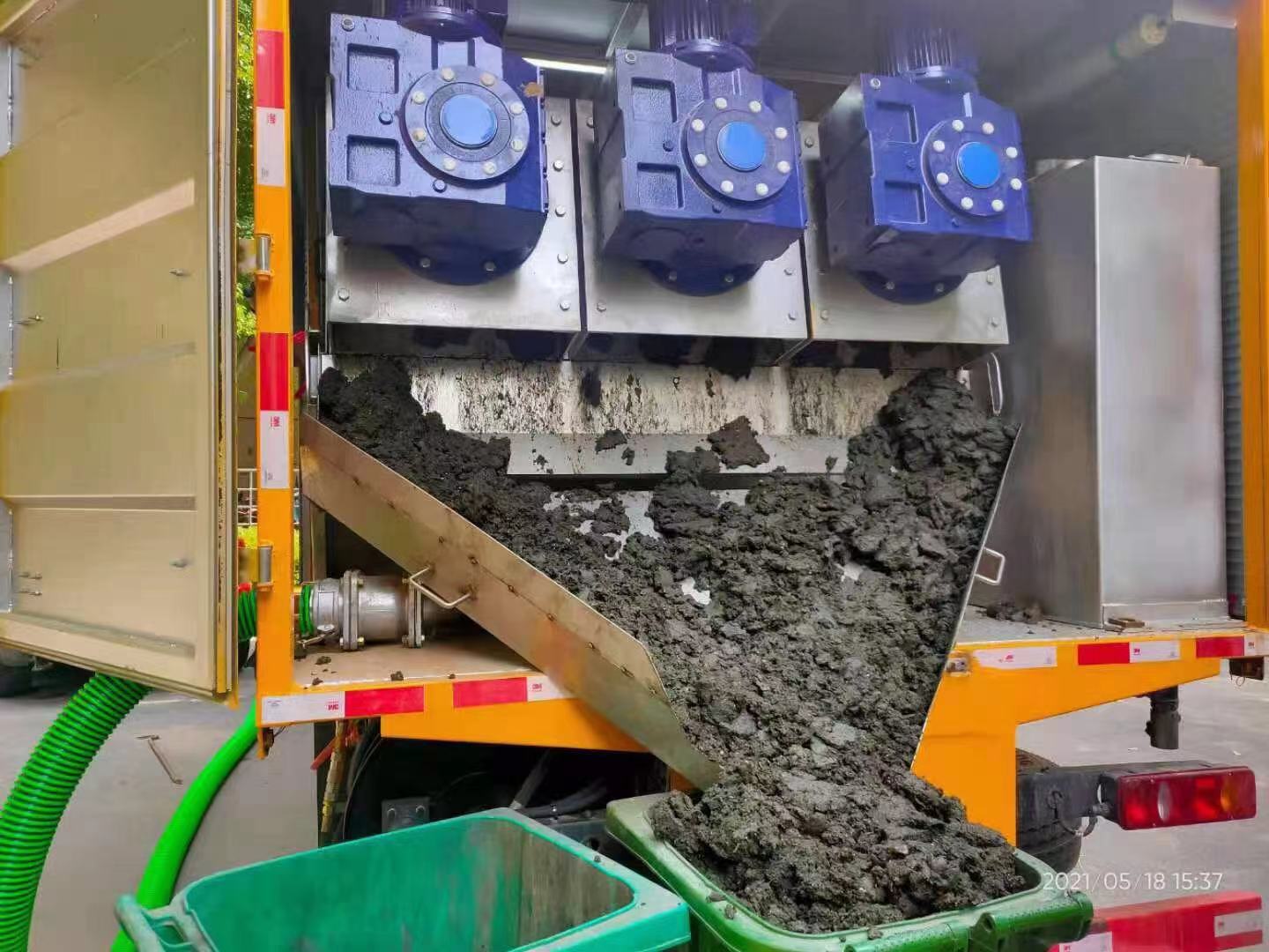 小榄化粪池清掏城市维护站-泥浆净化干湿分离处理